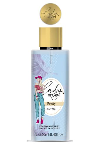 Lady Storm Women Pretty Vücut Spreyi 250 ml resmi